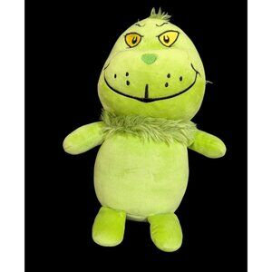 Dr. Seuss Aurora Grinch Plush Stuffed  creature Toy 11" Soft Cuddly Green